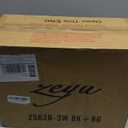 zeyu 3-Light Farmhouse Vanity Lights for Bathroom, 21 Inch Industrial Bath Wall Light Fixtures with Clear Glass Shade, Black and Gold Finish, ZS62B-3W BK+BG