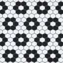 FloorPops Black Biscotto Peel & Stick Floor Tiles, FP3931 (12"L x 12"W x 0.06"T)