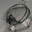 50 Inch Upgraded Hydraulic Brake Master Cylinder Caliper System with Brake Pads for 97cc 2.8HP Baja DoodleBug Dirt Bug DB30 Blitz Mini Bike Mini Moto On Left 7/8" Handlebars Parts (BLACK)