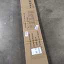 SMARTSTANDARD 28in x 84in Sliding Barn Door with 5ft Barn Door Hardware Kit Included, Unfinished Solid Spruce Wood Door, Assembly Required, DIY, Stainable, Natural