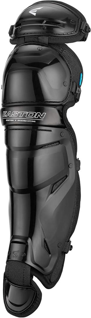 Easton | JEN SCHRO THE VERY BEST Softball Catcher's Leg Guards | NOCSAE Approved | Medium | Multiple Colors