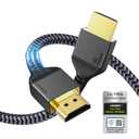 Maxonar PS5 8K HDMI Cables10FT [Certified] Ultra High Speed HDMI Cable, 8K60Hz 4K120Hz 144Hz, 48Gbps HDCP 2.2&2.3 eARC Dynamic HDR Dolby for PlayStation 5, Xbox Series X, Apple TV 4K, Roku TV (Grey)
