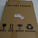 BUCATSTATE Guinea Pig Cages for 2, 20 Panels Guinea Pigs Playpen with Waterproof Mat, Metal Rabbit Cage Indoor for Hedgehogs, Quail, Chickens (56" L x 24" W x 12" H)
