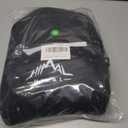 Himal Outdoors Lacrosse Stick Bag with 2 Sticks Holder, Oxford Lacrosse Bag for Men and Women, Zipper Pocket & Cooler Pouch and Padded Handle Strap (Deep black)