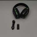 WESEARY Wireless Gaming Headset for PS5, PS4, PC, Laptop, Mac & Switch, Dual Low-Latency 2.4GHz USB/Type-C, Bluetooth Gaming Headphones with ENC Mic for Gamecube, 3D Stereo, Colorful Light, 50H Power