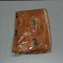 Soft Plush Faux Fur Jacquard Pumpkins Fall Rustic Table Runner, Seasonal Autumn Kitchen Dining Fall Table Decoration Halloween Table Runner for Home Party Decor 13x72 Inch Thanksgiving Decorations