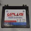Motorcycle Battery YTX20HL-BS, UPLUS EB20H-3 Snowmobile UTV ATV YTX20L-BS YUAM320BS Maintenance Free Sealed AGM Powersports Compatible with Yamaha Honda Suzuki Harley-Davidson Kawasaki Jet Ski