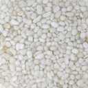 Midwest Hearth Decorative Polished White Pebbles 3/8" Gravel Size (2-lb Bag)