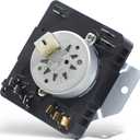 MEDC465HW0 MGDC465HW0 WGD4850BW2 WED5000DW2 WGD5000DW3 W10185992 Dryer Timer Compatible Whirlpool Crosley Kenmore Maytag Dryer Timer 115VAC 60Hz, Replacement WPW10185992 418-095-20-B5 AP6016542