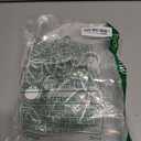 CHICTIE White Shower Curtain Hooks, Rustproof Shower Curtain Rings for Bathroom, Metal Shower Hooks for Shower Curtain Rod, Modern Decorative Shower Curtain Hangers Set of 12, Round Heavy Duty Design