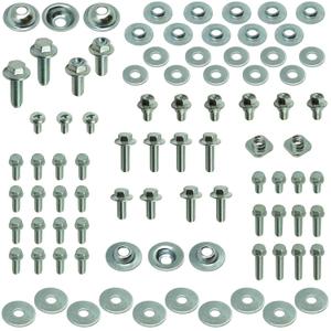87 pc Specbolt Suzuki RM RMZ Body Bolt KIT for Plastics fenders seat Fork Guards Radiator shrouds fits RM60 RM65 RM80 RM85 RM100 RM125 RM250 & RMZ250 & RMZ450