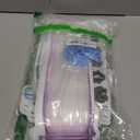 81 Pcs Reusable Mason Jar Food Storage Plastic Bags - Multi-Size Fresh Leak Proof Sandwich Snack Zipper Bags With Chalkboard Label Sticker and Silicone Funnel for Kitchen, Camping, Travel, Office (colorful-4 styles)