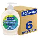 Softsoap Moisturizing Liquid Hand Soap, Soothing Clean Aloe Vera - 7.5 Fl Oz (Pack of 6)