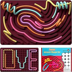 SENSORY
ACTIVITY BOARD TOY
Double Sided