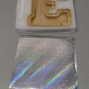 weallbuy Large Letter Piggy Bank for Kids Boys Girls Wooden Personalized Piggy Banks A-Z with Target Area Clear Alphabet Banknote Coin Banks for Gift Decoration Baptism (E)