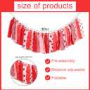 Strawberry Theme Birthday Banner/Garland - Strawberry Decorations Banner For Baby Shower,Berry Fabric First Birthday High Chair Bunting For Boy,Wall Hanging, Nursery Decor