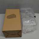 Square Clear Acrylic Tissue Box, Box Covers Rectangular, Bathroom Facial Napkin Box Holders, Table Clear Dryer Sheet Dispenser for Bathroom, Kitchen and Cars