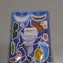 Jovial & Joyful 32 Sheets Sea Animals Make Your Own Stickers, Make a Face Sticker Sheets for Kids, Octonauts Birthday Party Supplies, Under the Sea Party Favors, Return Gifts for Birthday Party, Set of 3