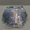 PLASTICPRO 32 Pack Plastic Dishes Set of 16-10 inch Plates and 16-7 inch Plates, Elegant Translucent Blue Disposable Fancy Tableware Premium Heavyweight