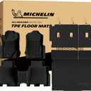 Michelin Vehicle Mats for 2021-2026 Ford Bronco 4-Door (6 Piece) | Not Fit Bronco 2 Door or Sport or Vinyl Floor, All-Weather TPE Custom Fit Liner, Premier