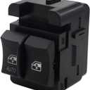 NewYall Left Driver Side Electric Power Door Window Switch for Monte Carlo 2000-2005, Express 1500/2500 /3500 2003-2007