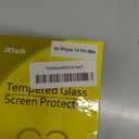 JETech Full Coverage Screen Protector for iPhone 14 Pro Max 6.7-Inch, with Camera Lens Protector, Tempered Glass Film, HD Clear, 2-Pack Each