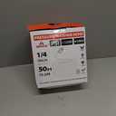 YAMATIC Pressure Washer Hose 50FT 1/4" ID, Standard (2) M22 Brass Fittings, 3200 PSI Kink-Resistant Replacement for Ryobi, Troy Bilt, Greenworks, CRAFTSMAN M22 Threads Power Washers