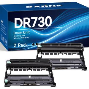 Compatible DR730 Drum Unit Replacement for Brother DR-730 DR 730 Compatible for HL-L2350DW HL-L2370DW HL-L2395DW HL-L2325DW HL-L2390DW DCP-L2550DW MFC-L2750DW MFC-L2710DW Printer