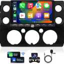 Car Radio Stereo for Toyota FJ Cruiser 2006-2020 Replacement Carplay Android Auto GPS Navigation Tesla Style with DSP in Dash Headunit Multimedia Player Backup Camera 64G