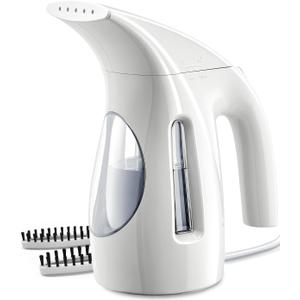 HiLIFE Steamer for Clothes, Portable Handheld Design, 240ml Big Capacity, 700W, Strong Penetrating Steam, Removes Wrinkle, for Home, Office and Travel(ONLY FOR 120V)(White)
