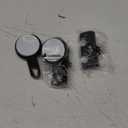 LEVERLOC Razor Holder for Shower 2 Pack, Powerful Vacuum Suction Cup Hook for Towel, Loofah, Razor, Squeegee, Damage-Free Wall Shower Hook, Shaver Holder for Bathroom, Easy to Install and Reuse, Black