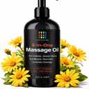 Bruizex Lymphatic Drainage Massage Oil with Arnica, Collagen and Stem Cells, Post Surgery Recovery &, Liposuction, 360 Lipo, BBL, Tummy Tuck, Fibrosis Treatment, 8.5 Oz