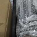 TIDYME Garage Tool Organizer Wall Mount - 48 inches - Sturdy Storage Rack with Adjustable Hooks, Anti-Rust - Easy Installation, 300lbs Capacity - Garden Tool Organizer (03 Racks & 06 Hooks) (Black)