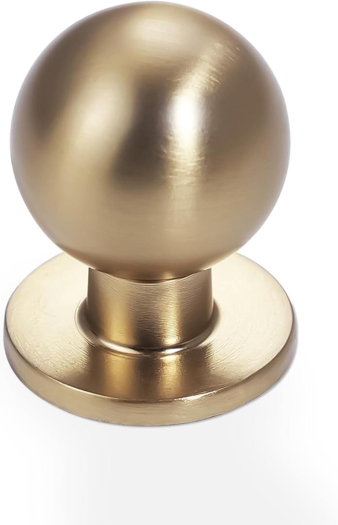 10 Pack Cabinet Knobs Champagne Bronze Kitchen Cabinet Knobs Zinc Alloy Drawer Pulls Solid Cabinet Hardware