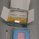 Lapare Audible Learning Toy with Music for Toddler Age 1 2 3 4 5, 520 Sight Words Flash Cards Kindergarten Toy for Boys to Learn Alphabet Number Color Shapes and More (Cyan)