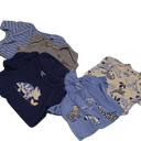 Simple Joys by Carter's Baby Short-sleeve Bodysuit, Pack of 6,  Blue, 24 Months