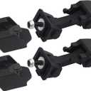 APPERFiT Hood Latch Catch w/Bracket Compatible with Jeep Wrangler TJ 1997 1998 1999 2000 2001 2002 2003 2004 2005 2006