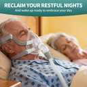 2 Packs Replacement Cushion for ResMed AirFit F20 Medium, CPAP Accessories Compatible with Original Airfit F20 Full Face CPAP Mask Cushion (Medium)