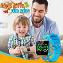 Potty Training Watch for Kids: Water Resistant Potty Watches for Toddler Boys Adjustable Volume Rechargeable Toilet Reminder Dinosaur Toddler Watch Birthday Gifts for 2 3 4 Year Old Boy(Blue)