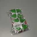 2 x 4 Pcs Red Green Christmas Bow Garland Banner 20ft Pre-Strung Bow Ornaments for Christmas Tree, Wreath, Staircase, Fireplace, Door Wall Hanging Decoration for Xmas Holiday Home Baby Shower Supplies