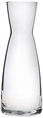 Bormioli Rocco Ypsilon Clear Carafe, 17 OZ, Pack 2