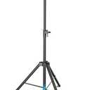 Qoope DJ Light Stand T-Bar,Heavy-Duty DJ Stand Tripod Adjustable DJ Lighting Stand Portable Stage Light Stand for DJ Lights Bar Party Light
