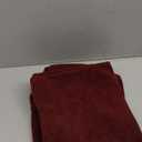 Jeneoo Burgundy Red Decorative Throw Pillow Covers Soft Chenille Comfy Square Couch Cushion Cases for Living Room Sofa Decor (Set of 2, 16 x 16 Inches)