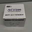 2025 AC2100 WiFi Extender - WiFi Extender Signal Booster with Gigabit Ethernet Port, WiFi Booster Dual-Band(5.8G&2.4G) Coverage to 12888 sp.ft, Faster Speed, Compatible with Multiple Devices