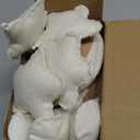 Poen 10 Pcs Star Hot Air Balloon and Cloud Nursery Decor Western Wall Decor for Bedroom Mini Felt Clouds Stars Hot Air Balloon Nursery Felt Wall for Kids Baby Bedroom(Khaki)