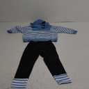Pullover Hoodie Sweatshirt and Leggings Set Little Girls Clothes 3-4Y