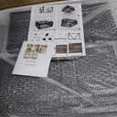 Urban Deco Mini Fridge Stand with Storage, Heavy Duty Fridge Cart with Drawer Basket, Mini Refrigerator Table for 220 LBS, Mobile Fridge Stand with Rotating Industrial Wheels for Dorm,Office,Home (Brown-WW)