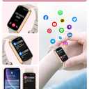 Fitness Tracker, Smart Watch for Women Men with 24/7 Heart Rate/Blood Pressure/Blood Oxygen Monitor,Sleep Tracker,Step & Calorie Counter, IP68 Waterproof Fitness Watches Compatible with Android&iPhone
