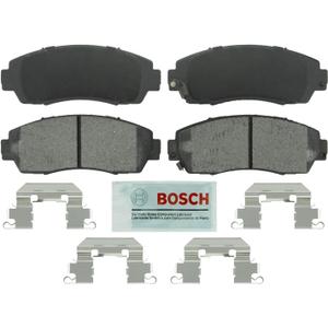 BOSCH BE1089H Blue Semi-Metallic Disc Brake Pad Set With Hardware - Compatible With Select Acura RDX; Honda Accord Crosstour, Crosstour, CR-V, Odyssey; FRONT