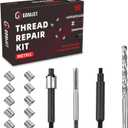 M5X0.8 Metric Thread Repair Kit, with M5X0.8X7.6MM Stainless Steel Insert Qty 10